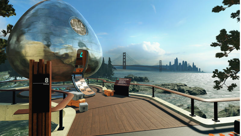Así presentaban Origin, el nuevo hub de VR que hará su debut en las Vive Cosmos.